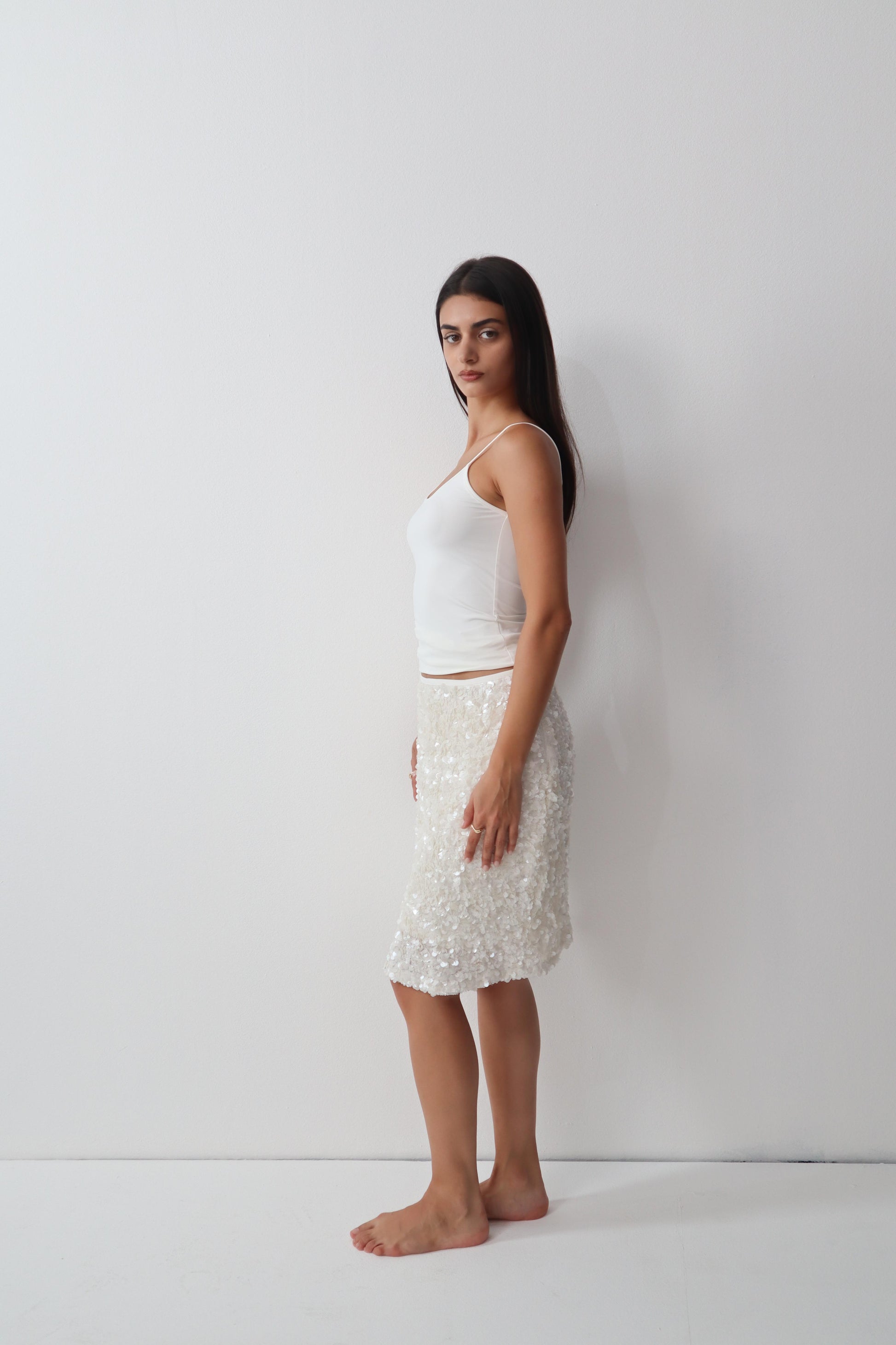 PEARL DUST SKIRT